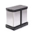 EMUCA 8131765 2x12L Trash Can