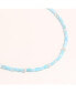 ფოტო #3 პროდუქტის Limited Lusia Necklace - Baby Blue - Silver