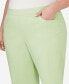 Фото #5 товара Plus Size Miami Beach Miami Clamdigger Pull-on Pants