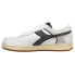 Фото #3 товара Diadora Magic Basket Low Icona Lace Up Sneaker Mens White Sneakers Casual Shoes