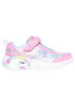 Little Girls S Lights- Unicorn Dreams Adjustable Strap Light-Up Casual Sneakers from Finish Line