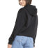 Фото #3 товара Puma Essentials+ Cropped Metallic Logo Pullover Hoodie Womens Black Casual Outer