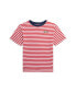 ფოტო #1 პროდუქტის Big Boy Sailing-Flag Striped Cotton Jersey Tee