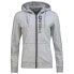 HEAD RACKET Club Greta full zip sweatshirt GREY MELANGE, S - фото #1