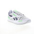 Фото #2 товара Reebok Palace Victory G Mens Gray Canvas Lace Up Lifestyle Sneakers Shoes 10
