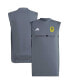 Фото #1 товара Men's Gray Nashville SC 2023 On-Field Sleeveless Training Jersey