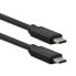 Фото #1 товара ROTRONIC-SECOMP 11.02.9070 - 0.5 m - USB C - USB C - USB 3.2 Gen 2 (3.1 Gen 2) - 20000 Mbit/s - Black