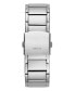 ფოტო #3 პროდუქტის Men's Multi-Function Silver-Tone Stainless Steel Watch 48mm