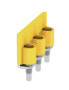 Weidmüller WQV 35N/3 - Cross-connector - 20 pc(s) - Polyamide - Yellow - -60 - 130 °C - V0