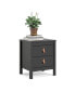 Фото #14 товара Madrid 2-Drawer Nightstand