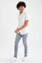 Фото #4 товара Pedro Slim Fit Normal Bel Dar Paça Jean Pantolon