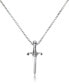 ფოტო #2 პროდუქტის Men's Dagger 24" Pendant Necklace in Stainless Steel