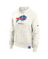 Фото #3 товара Women's Cream Buffalo Bills Gym vintage-like Logo Pullover Hoodie