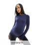 ASOS 4505 Maternity seamless long sleeve top