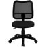 Фото #3 товара Mid-Back Black Mesh Swivel Task Chair