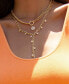 Crystal Disc and Chain Necklace
