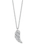 Фото #1 товара Engelsrufer ERN-LILWING-ZI Wing Ladies Necklace 40cm, adjustable