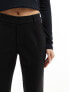 Vila mix and match slim trouser in black