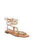 ფოტო #1 პროდუქტის Women's The Halie Bead Lace-Up Sandals
