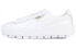 PUMA Platform Trace Ostrich White Sneakers