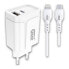 Фото #1 товара GOMS GOCH2201 Wall Charger With Lightning Cable 20W