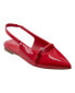Red Patent - Faux Patent Leather