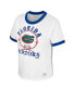 ფოტო #2 პროდუქტის Women's x Wrangler White Distressed Florida Gators Freehand Ringer T-shirt
