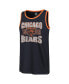 Men's Navy Chicago Bears Upload Franklin Tank Top