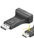 Фото #1 товара Wentronic DisplayPort/DVI-D Adapter 1.1 - gold-plated - Black - DisplayPort - DVI-D - Black