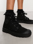 Фото #7 товара Palladium Pampa hi mid ankle boots in black