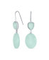 Фото #1 товара Серьги Bling Jewelry Gemstone Teardrop Accent Amazonite Fish Hook