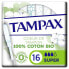 Фото #1 товара TAMPAX Organic Super 16 Units Tampons