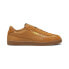 Фото #1 товара Puma Club II Era 39744703 Mens Brown Leather Lifestyle Sneakers Shoes