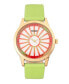 Фото #1 товара Часы и аксессуары Crayo Наручные часы Electric Light зеленые из кожзама 41мм