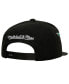 Фото #2 товара Men's Black Boston Celtics Hardwood Classics Soul Double Trouble Lightning Snapback Hat