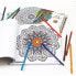 Фото #2 товара ALPINO Set 24 Coloured Pencils And Book 120 Mandalas