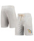 ფოტო #2 პროდუქტის Men's Oatmeal Tampa Bay Rays Mainstream Logo Terry Tri-Blend Shorts