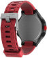 Фото #2 товара Часы и аксессуары Timex Цифровые кварцевые женские часы Ironman T200 с красным силиконовым ремешком 42мм