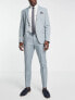 River Island suit jacket in blue