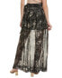 Фото #2 товара Sabina Musayev Patina Silk-Blend Skirt Women's