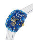 Фото #3 товара Guess Herren Armbanduhr Multifunktion Phoneix weiß, blau 43 mm GW0499G6