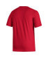Фото #3 товара Men's Scarlet Nebraska Huskers Memorial Stadium 100th Anniversary Sideline Strategy Fresh T-shirt