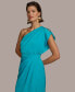 Фото #3 товара Платье женское DKNY Асимметричное драпированное без рукавов