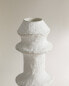 Фото #6 товара Curvy papier-mâché candlestick x collagerie