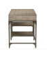 Фото #6 товара Gorden Desk In Weathered Oak & Silver