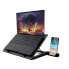 Trust GXT 1125 Quno - Notebook stand - Black - 43.2 cm (17") - Aluminium - 9.4 kg - 5 pc(s)