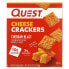 Фото #1 товара Quest Nutrition, Сырные крекеры, чеддер, 4 пакетика по 30 г (1,06 унции)
