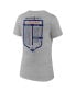 ფოტო #3 პროდუქტის Women's Steel Edmonton Oilers 2024 Stanley Cup Final Roster V-Neck T-Shirt