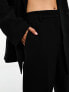 YAS tailored wide leg trouser co-ord in black - BLACK