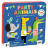 PETIT COLLAGE Party Animals On-The-Go Magnetic Play Set